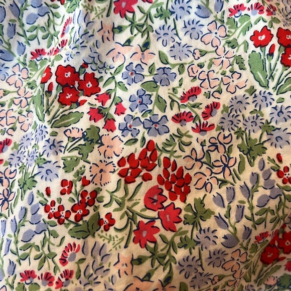 Janie and Jack floral open back top size 12-18 months - Picture 5 of 6